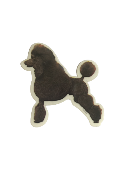 World Stickers Sweeden Klistermærke - Puddel