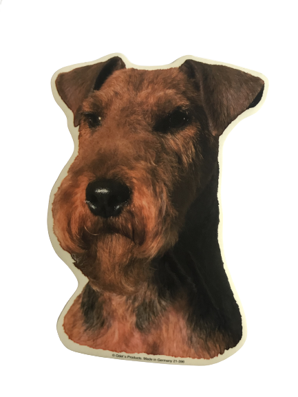World Stickers Sweeden Klistermærke - Airedale Terrier