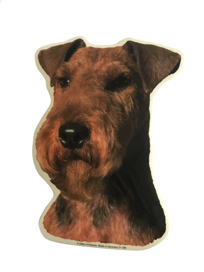 Klistermærke - Airedale Terrier