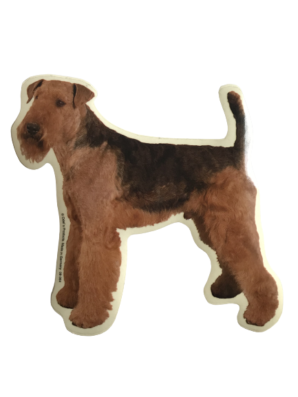 World Stickers Sweeden Klistermærke - Airedale Terrier