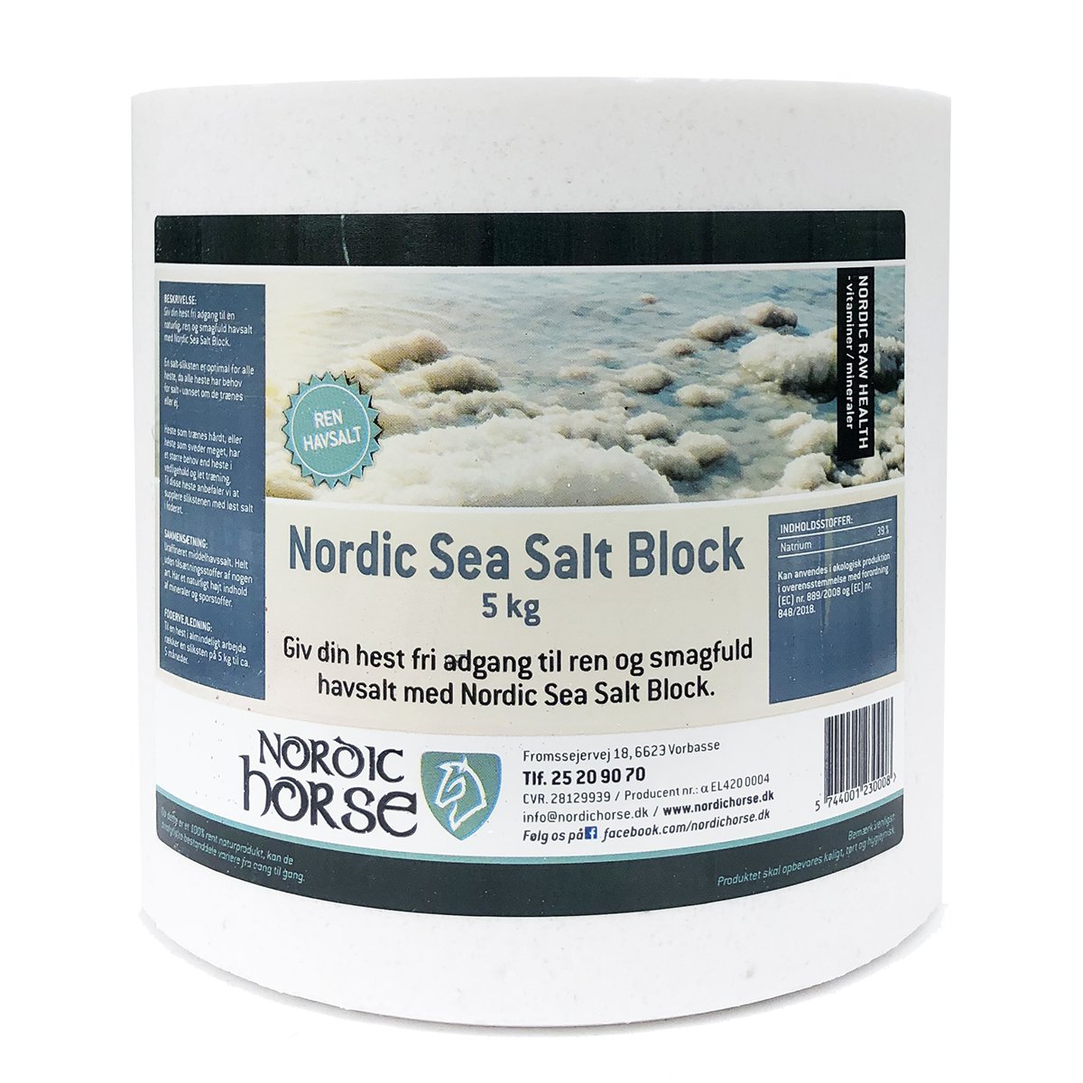 Nordic Horse Sea Salt Block Neutral