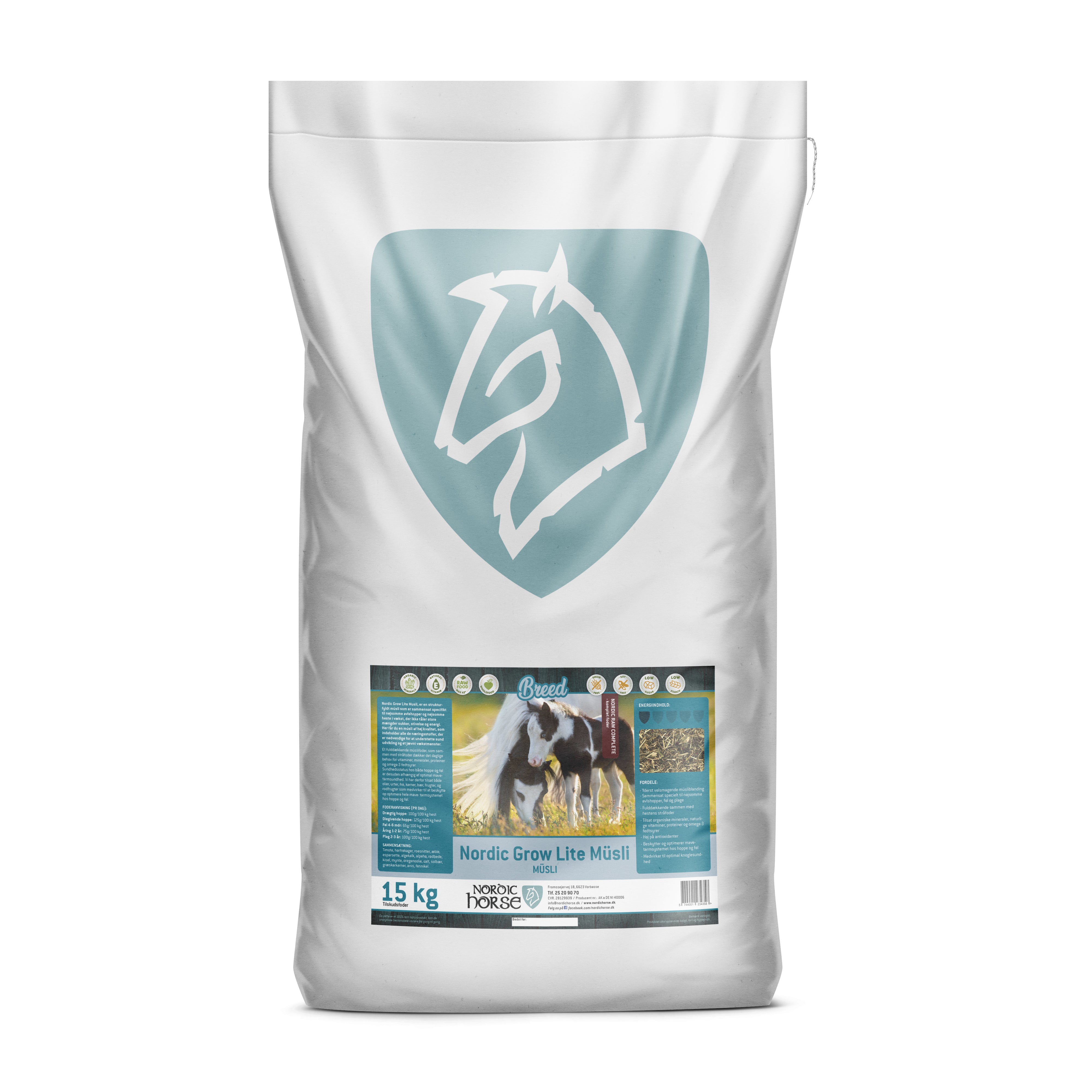Nordic Horse Grow Lite Musli