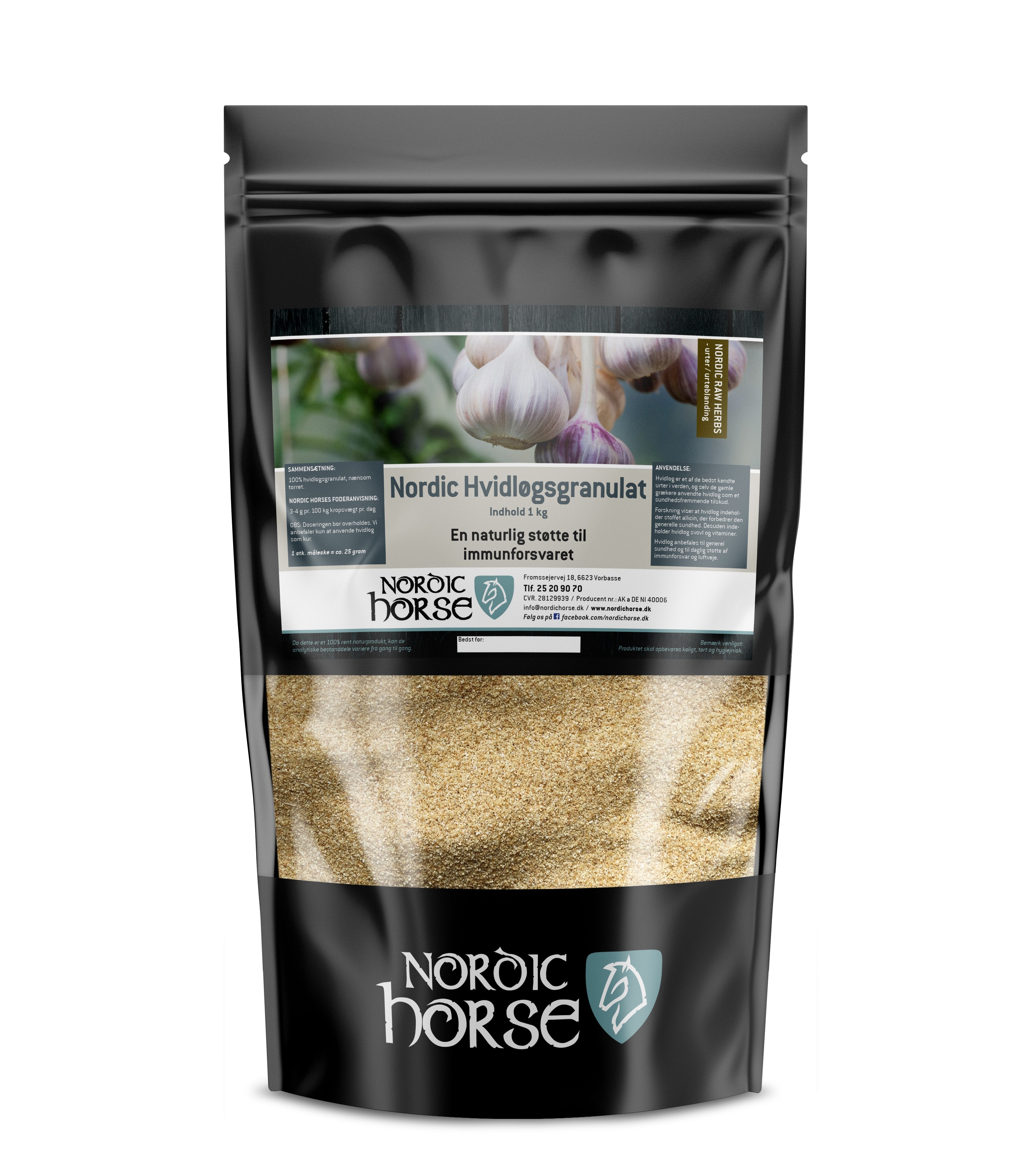 Nordic Horse Hvidløgsgranulat