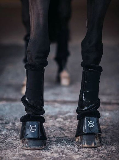 Equestrian Stockholm Black Edition Brushing Boots