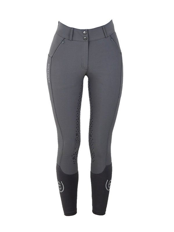 Equestrian Stockholm Riding Breeches Dressage Elite Grey - OUTLET