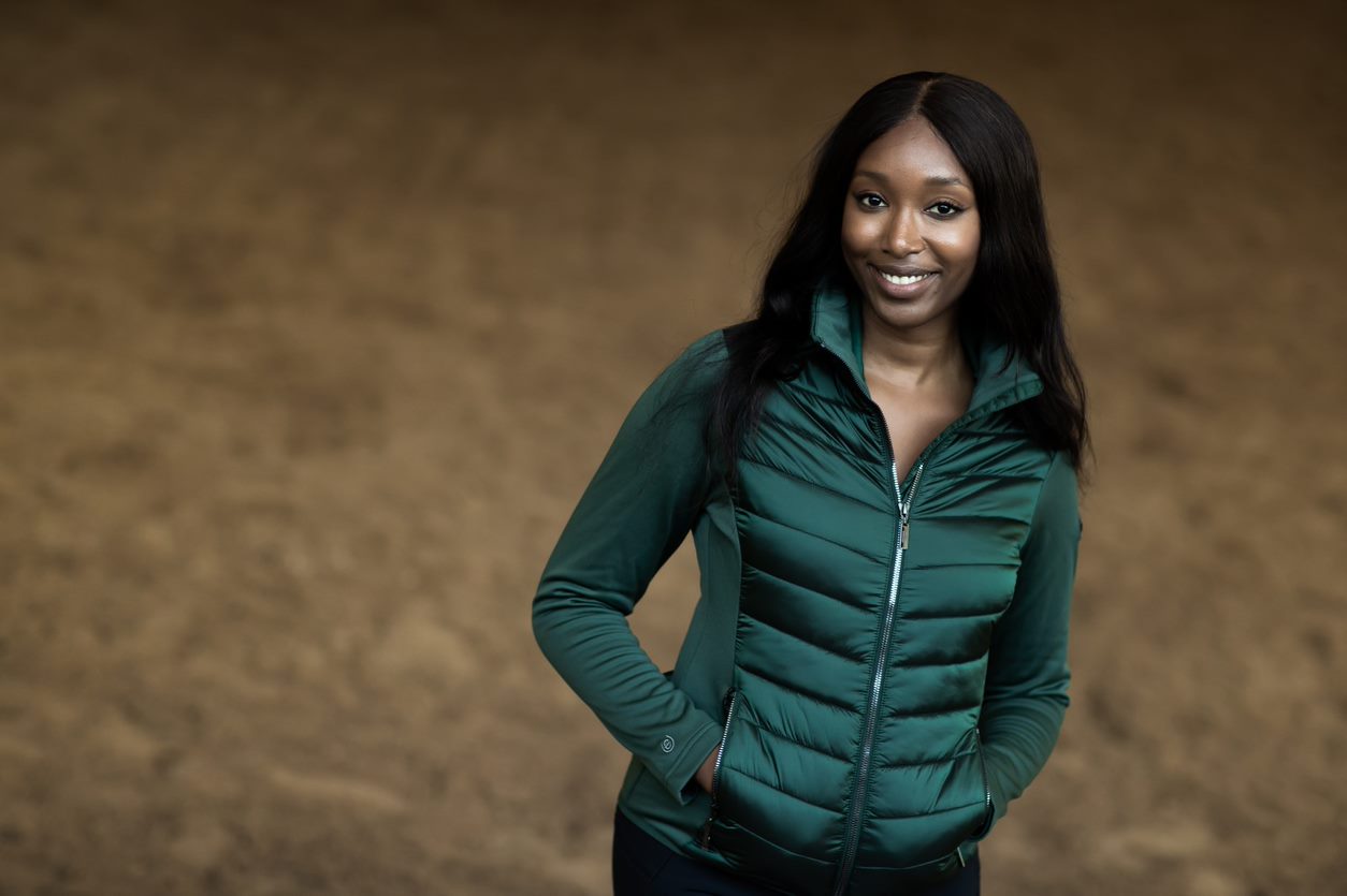 Equestrian Stockholm Sycamore Green Active Performance Jacket - OUTLET