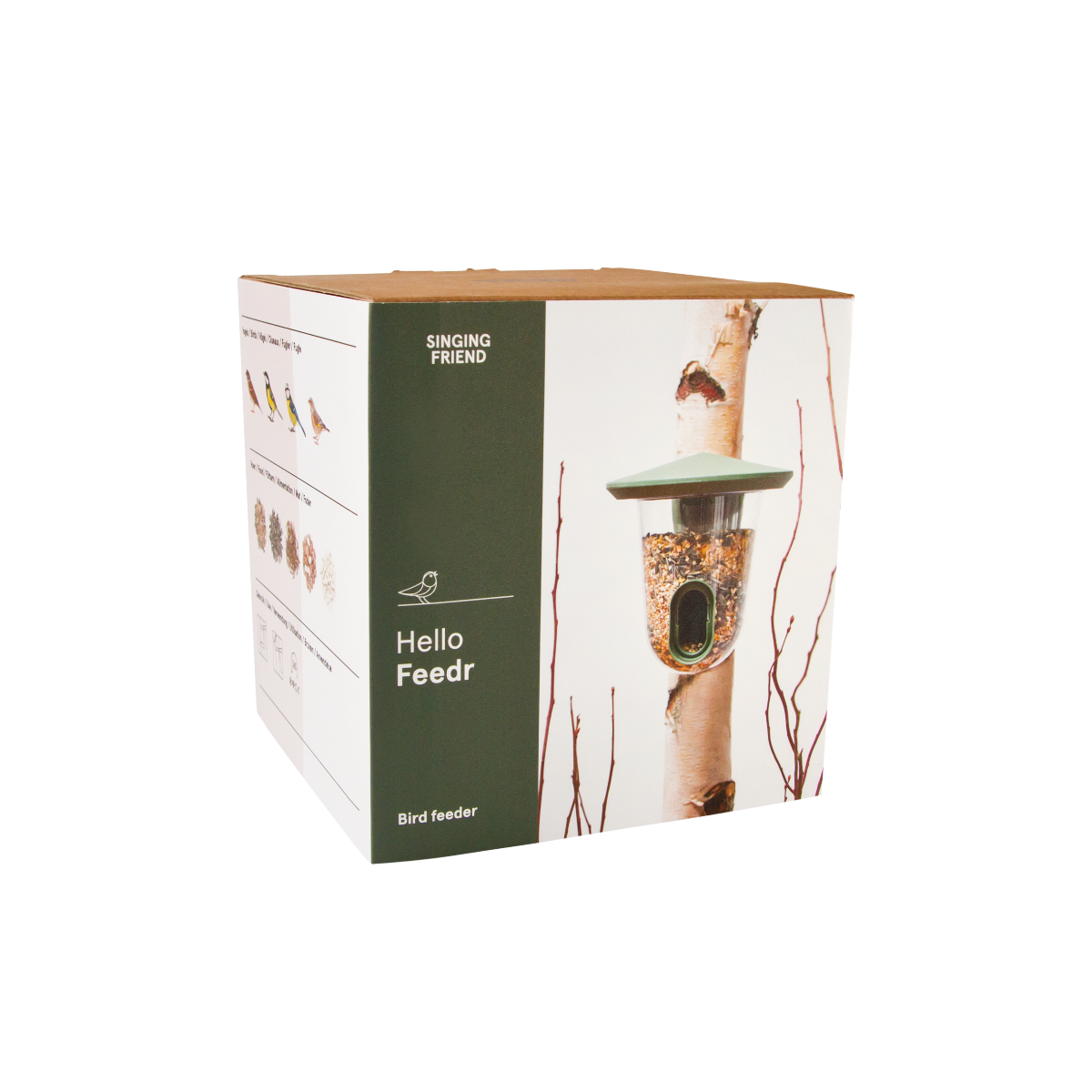 Tukan Pet Products Hello Feedr - Foderautomat til fugle