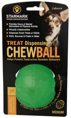 Starmark Treat Dispensing Chewball