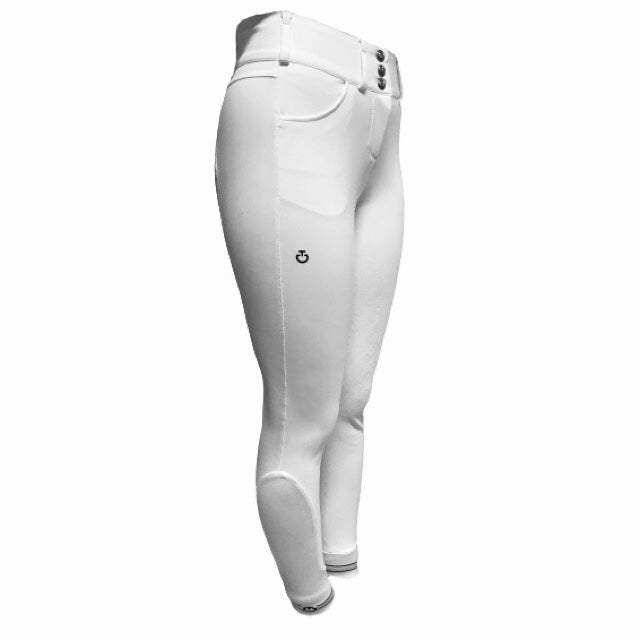Cavalleria Toscana High Waist Silicone Full Seat Riding Breeches - OUTLET