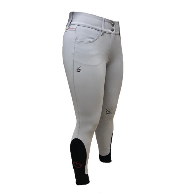 CT Team Red Stripe Full Grip Breeches