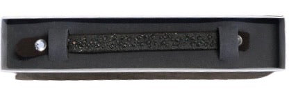 OS  Læderarmbånd m. glitter