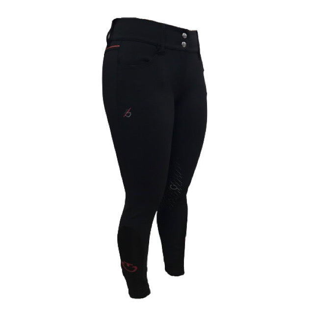 CT Team Red Stripe Full Grip Breeches