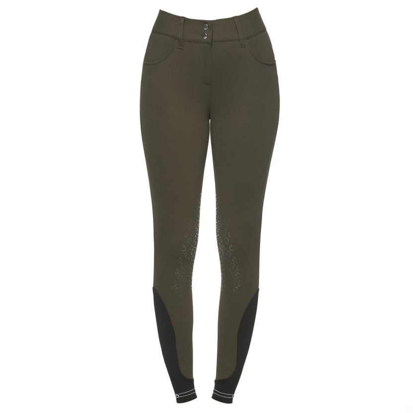 Cavalleria Toscana American Full Grip Breeches w/ Perforated Logo Tape - OUTLET
