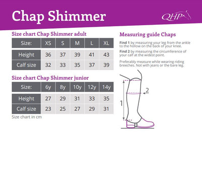 Chaps Shimmer Adult