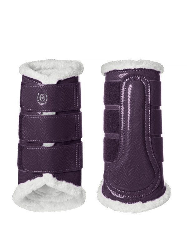 Equestrian Stockholm Orchid Bloom Brushing Boots - OUTLET