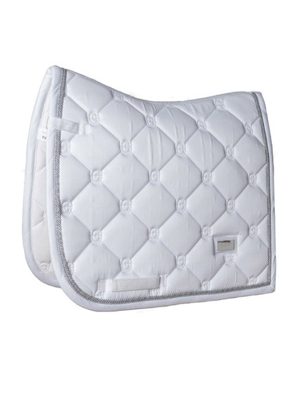 Equestrian Stockholm White Perfection Silver Dressurunderlag