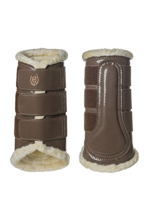 Equestrian Stockholm Champagne Brushing Boots
