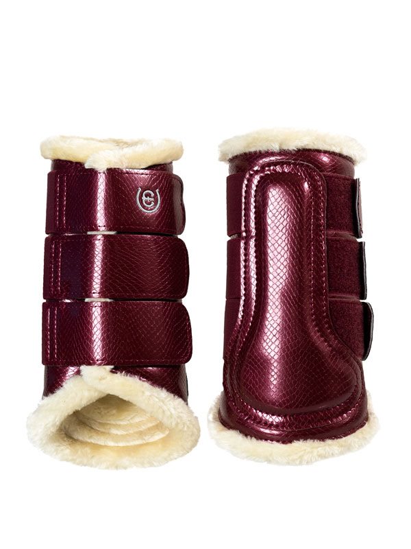 Equestrian Stockholm Bordeaux Brushing Boots