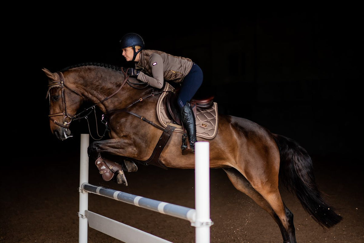 Equestrian Stockholm Champagne Springunderlag - OUTLET