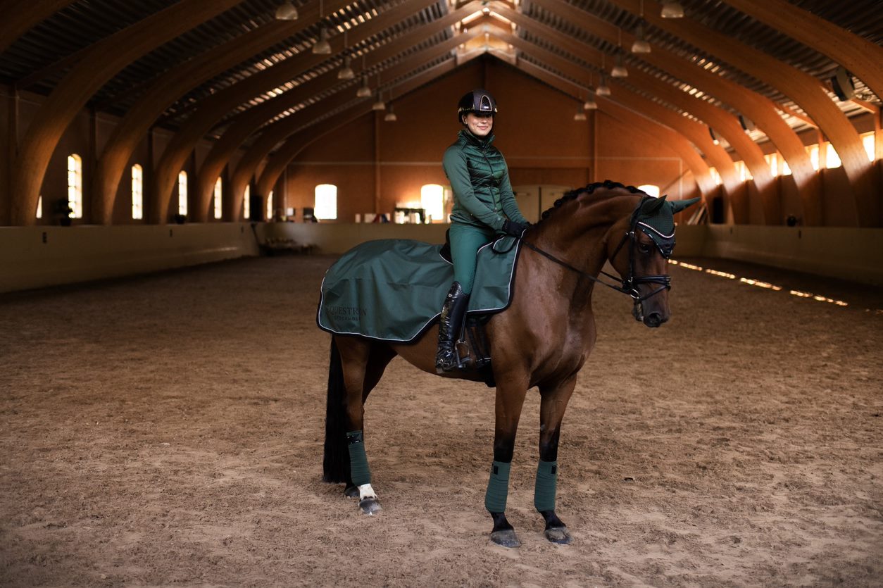 Equestrian Stockholm Sycamore Green Active Performance Jacket - OUTLET