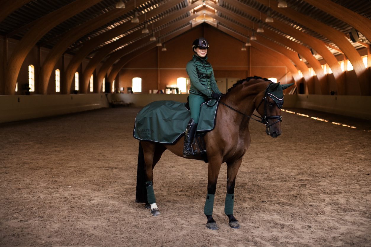 Equestrian Stockholm Sycamore Green Active Performance Jacket